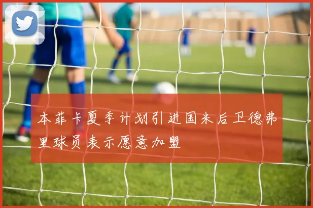 本菲卡夏季计划引进国米后卫德弗里球员表示愿意加盟